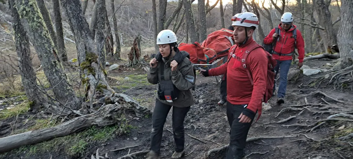 Rescate en Laguna Esmeralda