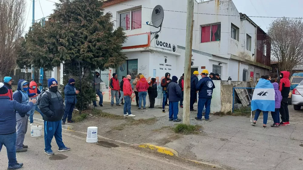 Manifestación Uocra
