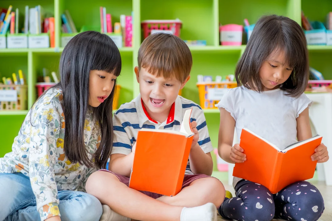 niños lectura