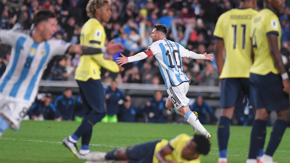 Messi vs Ecuador