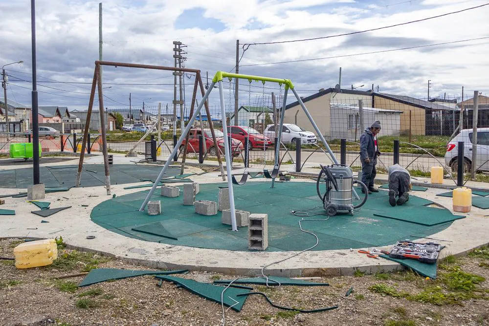 Municipio de RG- Nueva plaza de Chacra IV