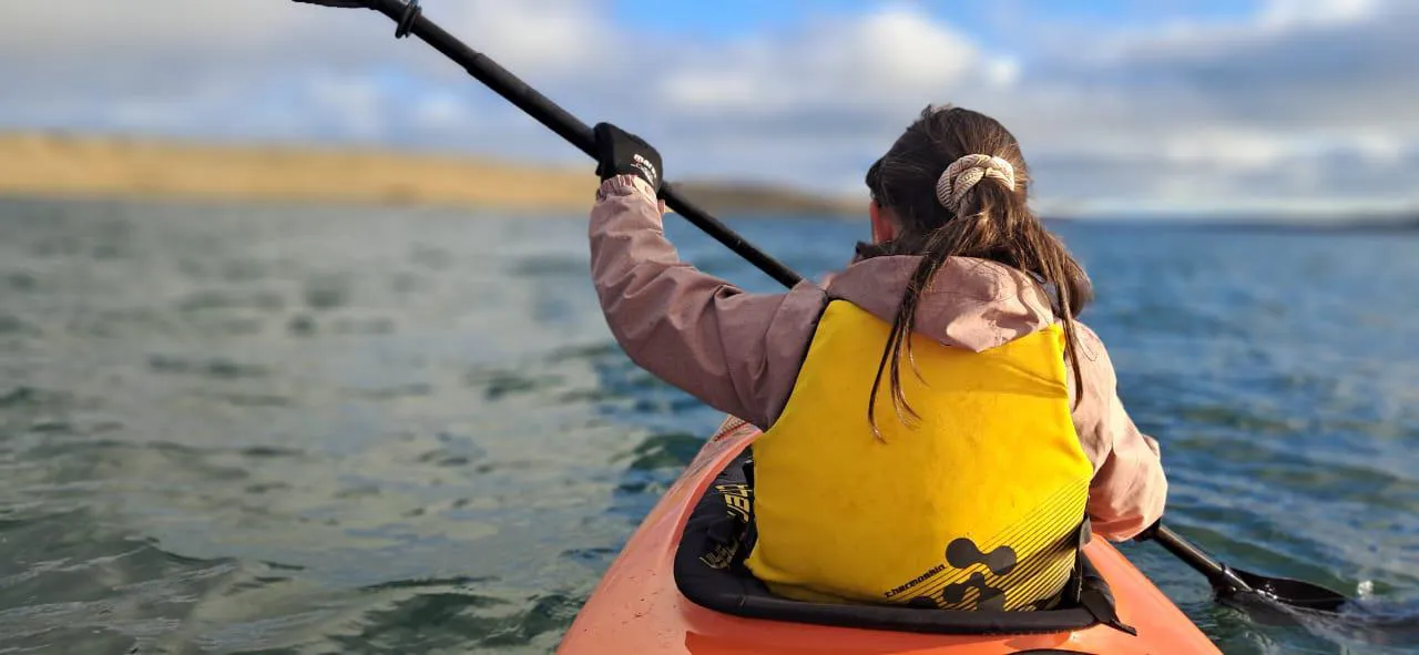 bautismo de kayak