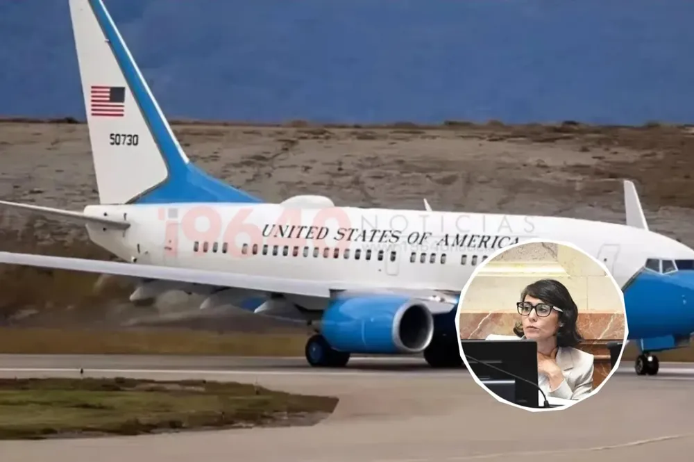 Monte de Oca: avión de EE.UU.