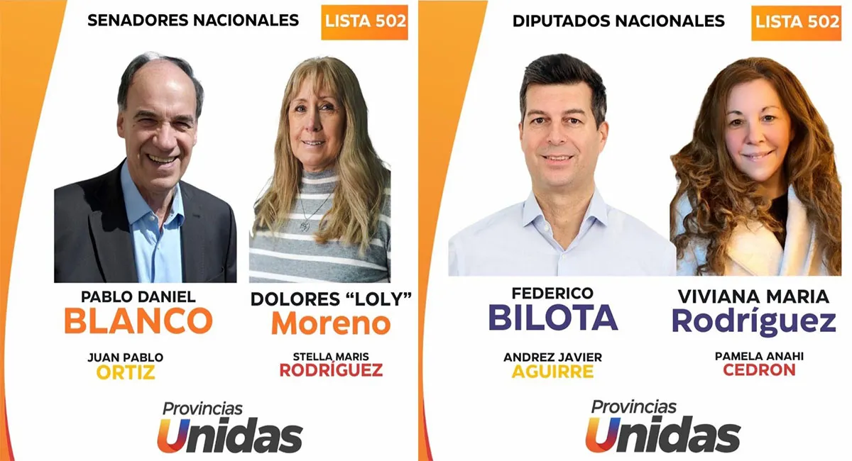 Provincias Unidas Candidatos