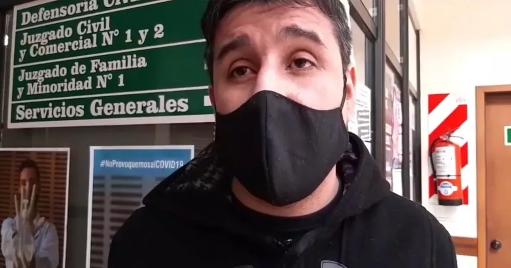 Jorge Protesta Tribunales