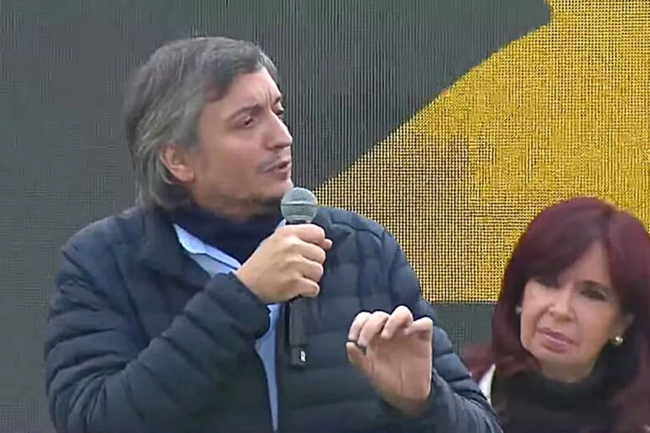 Máximo Kirchner-Cristina