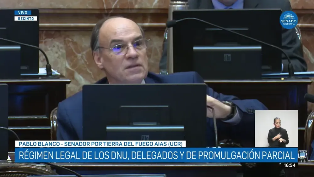 Pablo Blanco senado