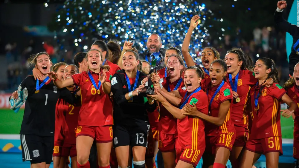 España campeón femenino
