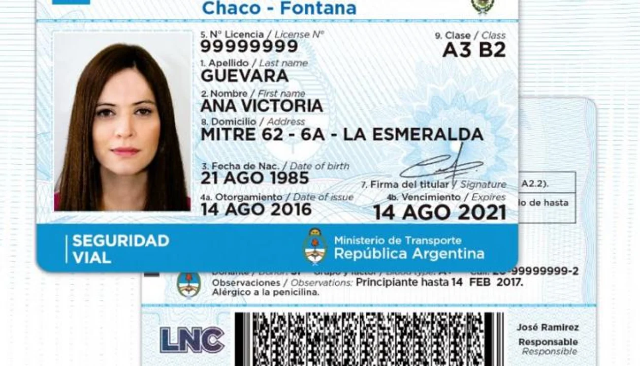 licencia de conducir