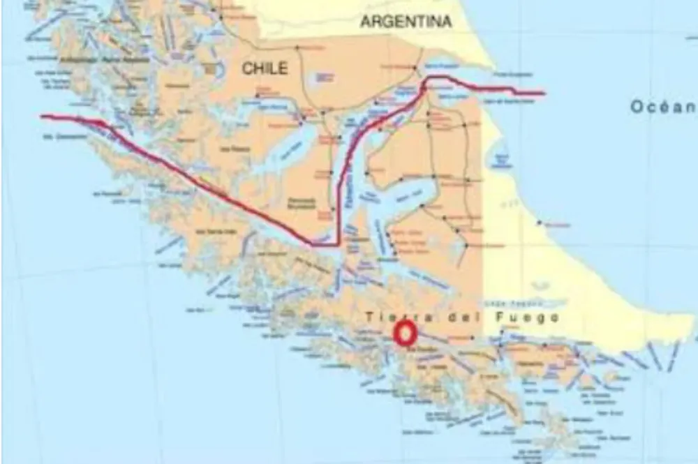 Corredor marítimo- Malvinas Punta Arenas