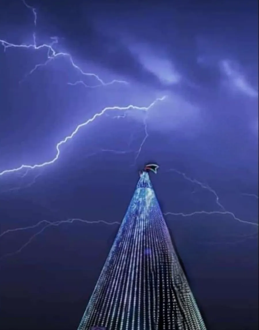 Tormenta eléctrica en Río Grande
