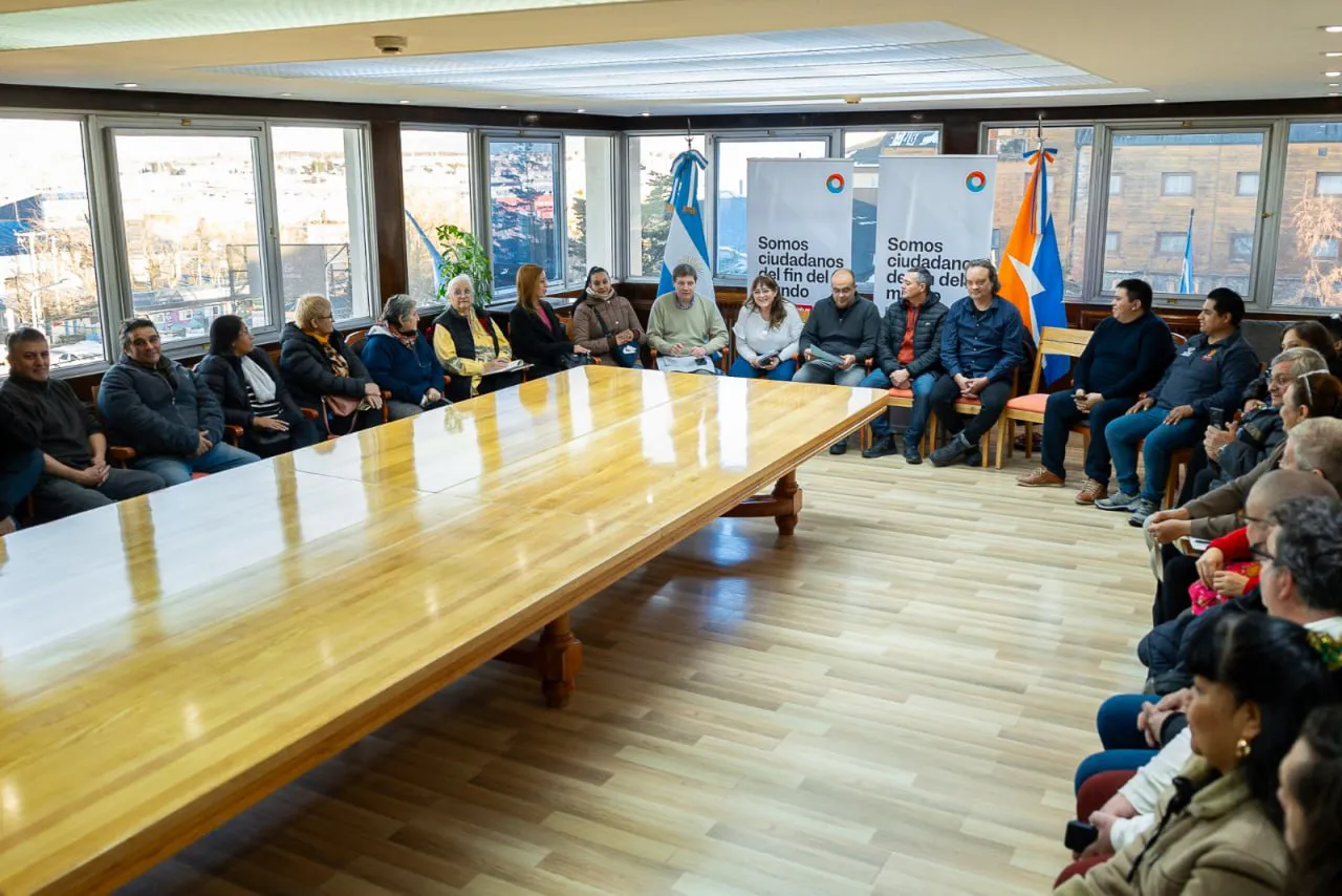 Reunión Gobierno- crisis enérgetica Ushuaia