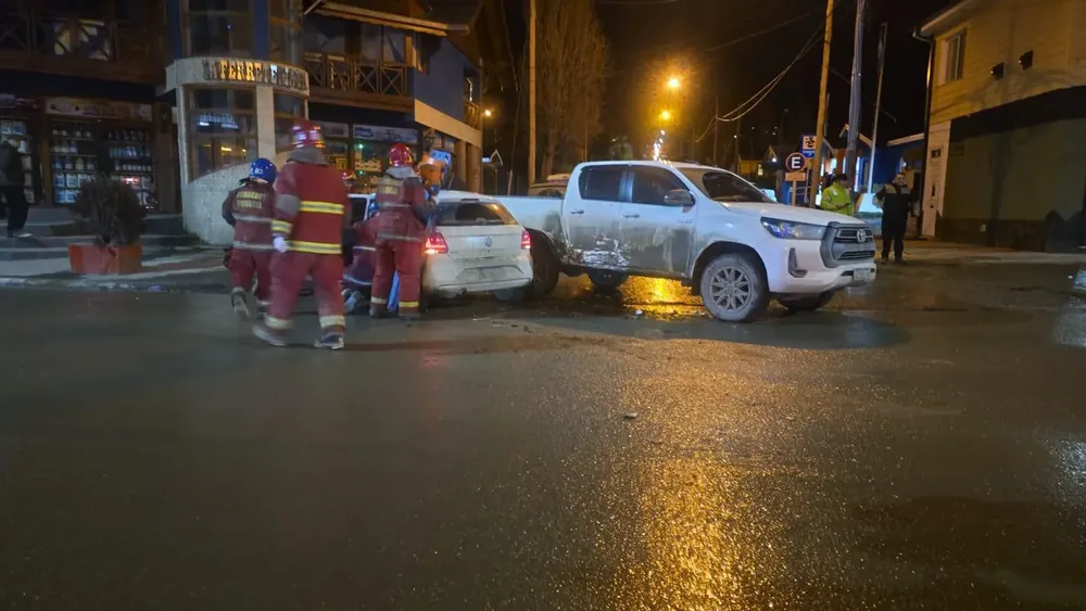 Choque en Ushuaia