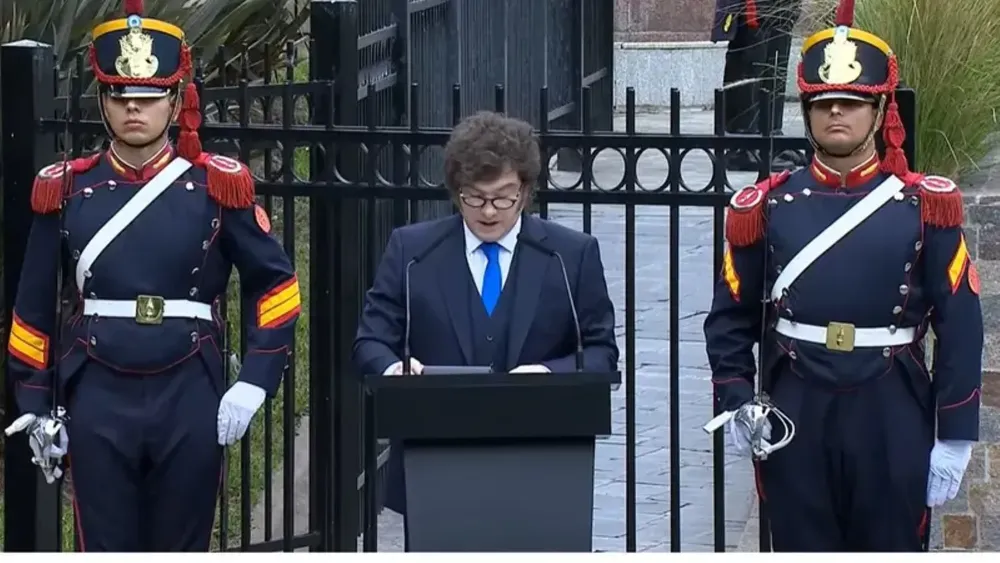 Milei acto 2 de abril