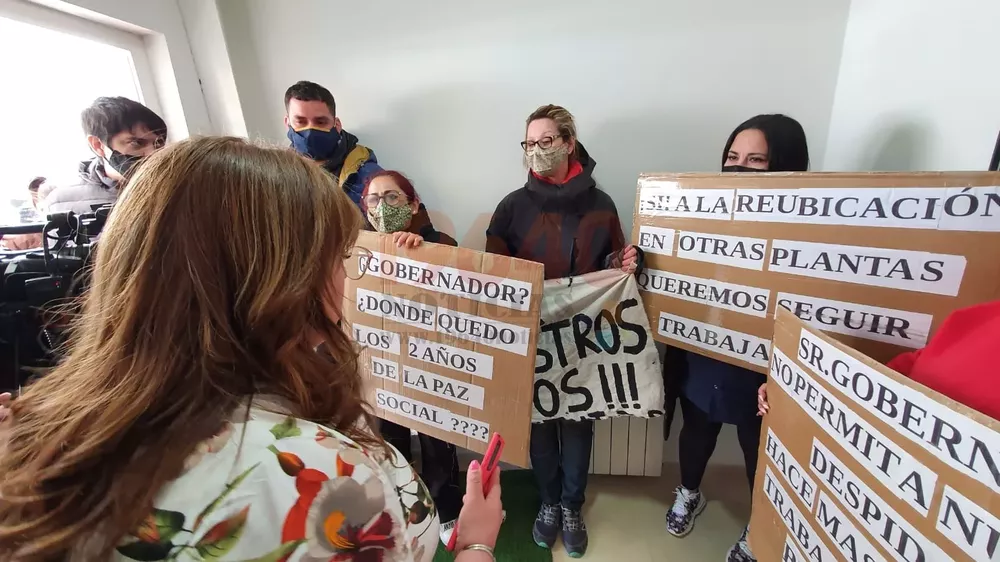 Trabajadores Brighstar Protesta Gimnasio