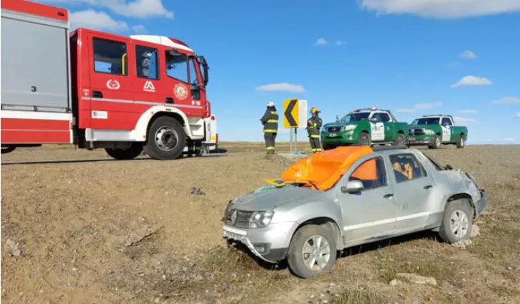 Vuelco Tierra del Fuego parte chilena