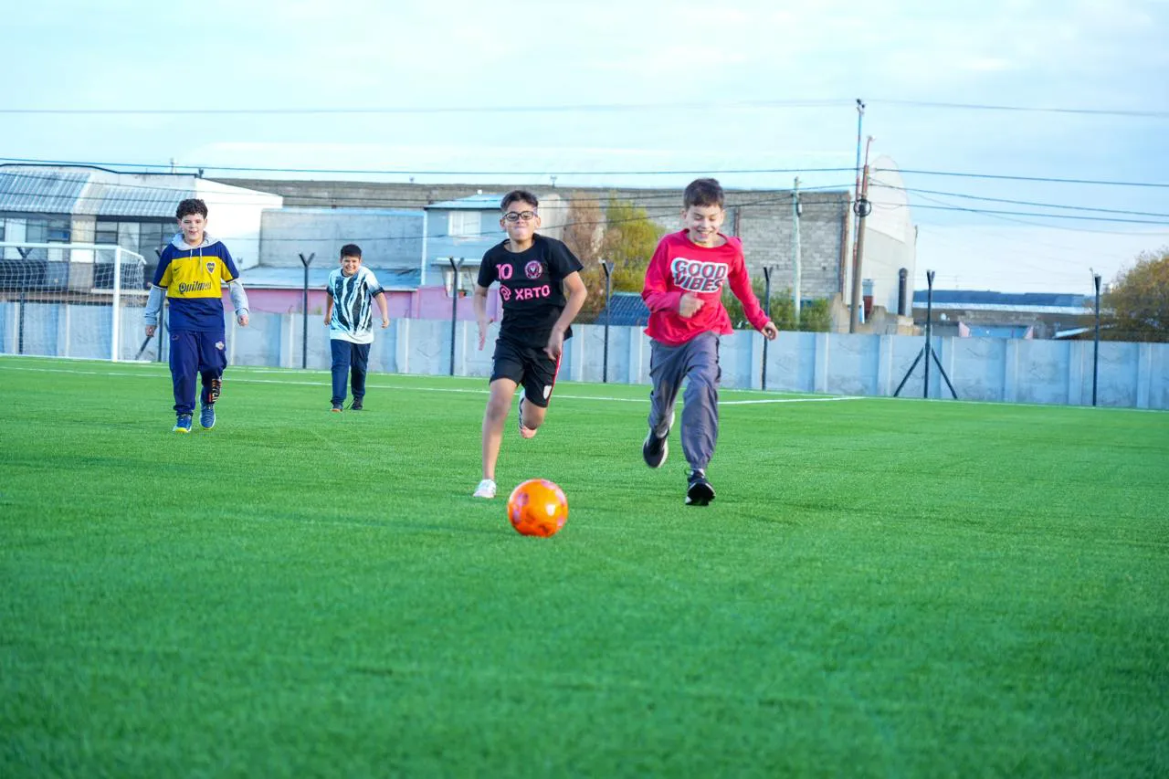 Cancha cesped sintetico