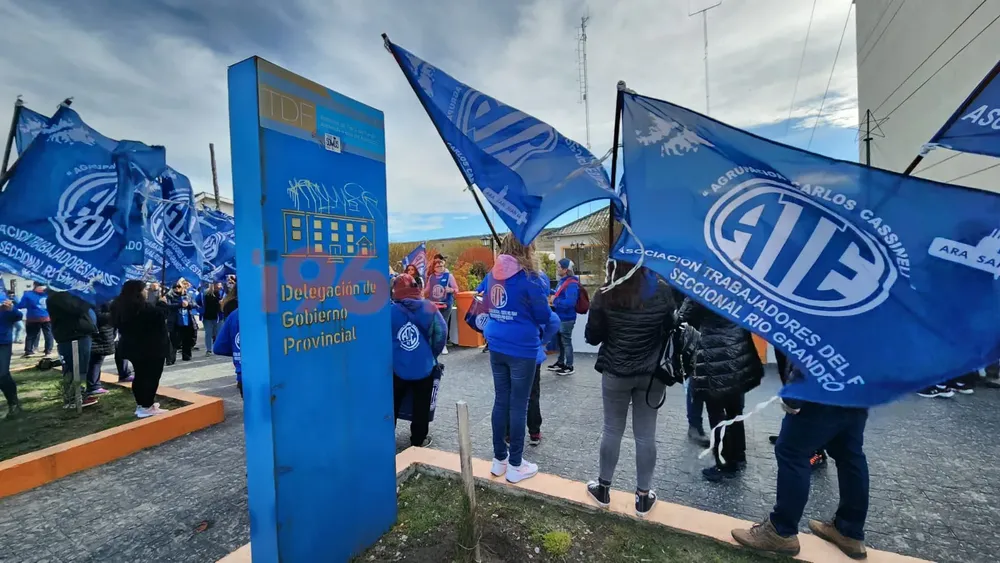 Protesta ATE Delegación Gobierno