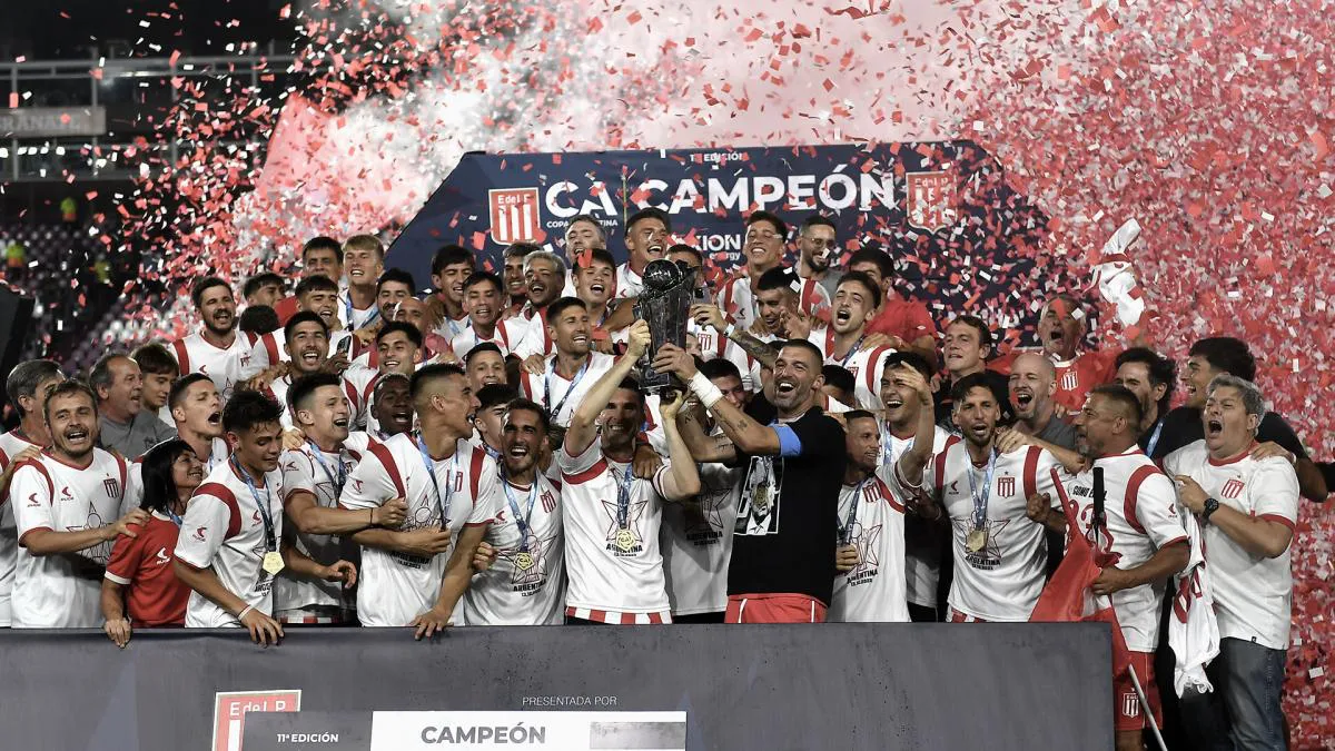 Estudiantes campeón Copa Argentina