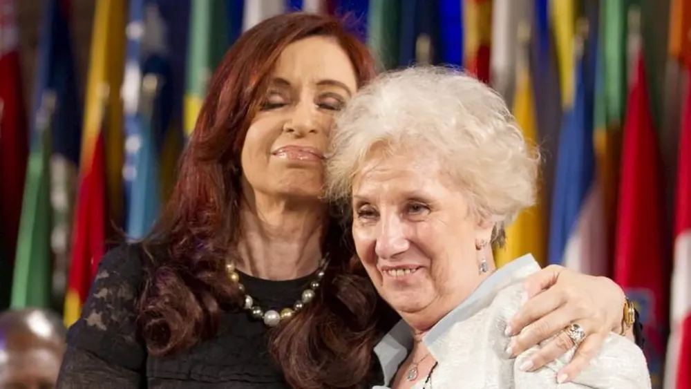 Estela de Carlotto- Cristina Kirchner
