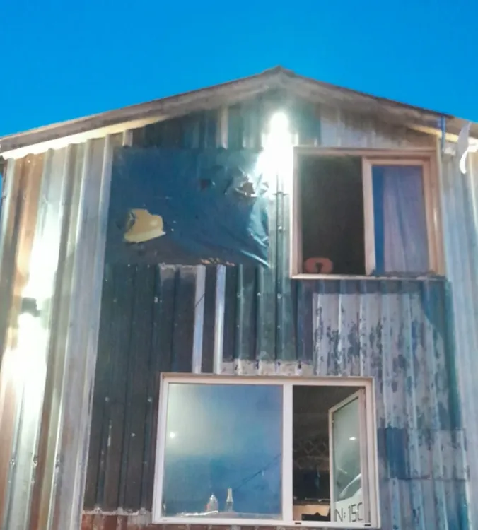 Principio de incendio en Ushuaia