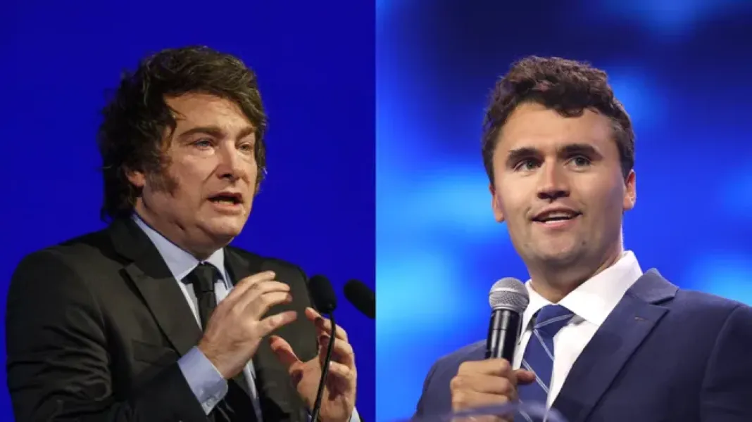 Milei- Charlie Kirk
