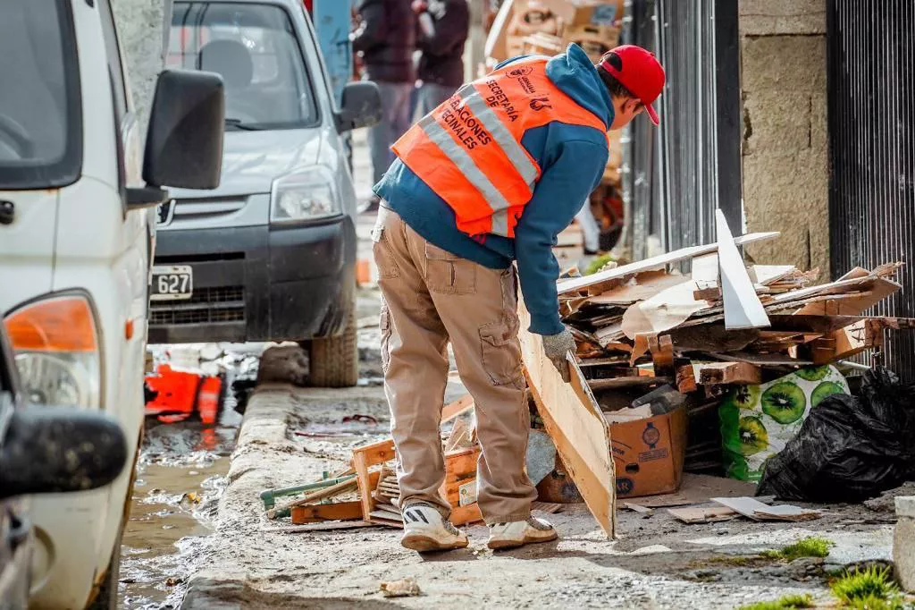 Limpieza barrios de Ushuaia