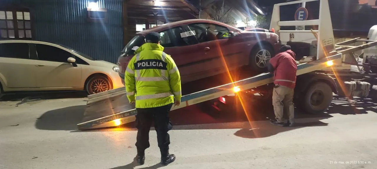 Choque Gobernador Paz Ushuaia