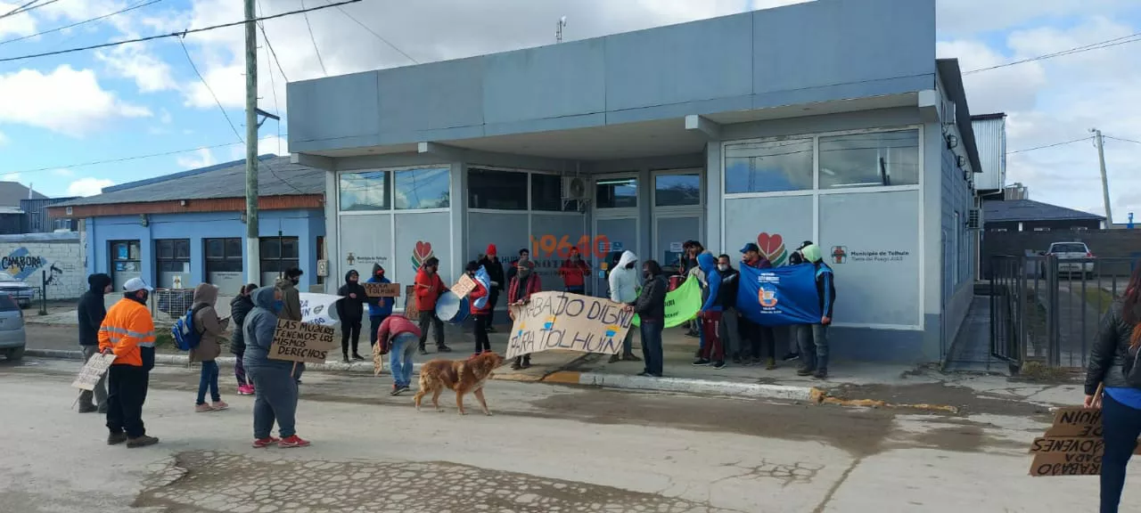 Manifestacion Muni Tolhuin