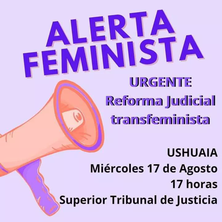 Marcha Feminista 1708 Ushuaia