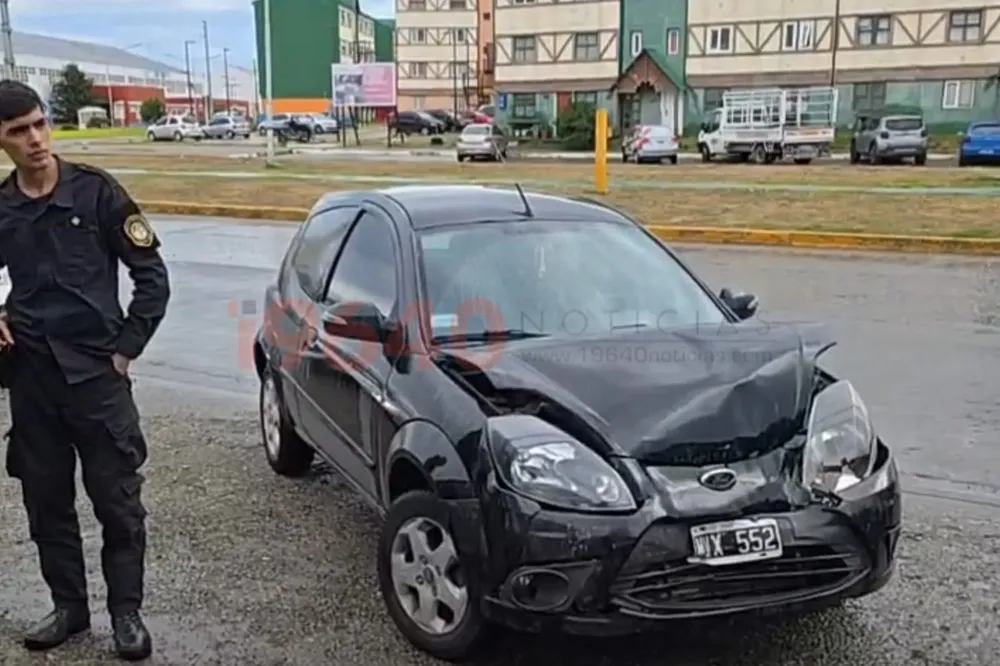 Choque en Prefectura Naval y San Martin- RG