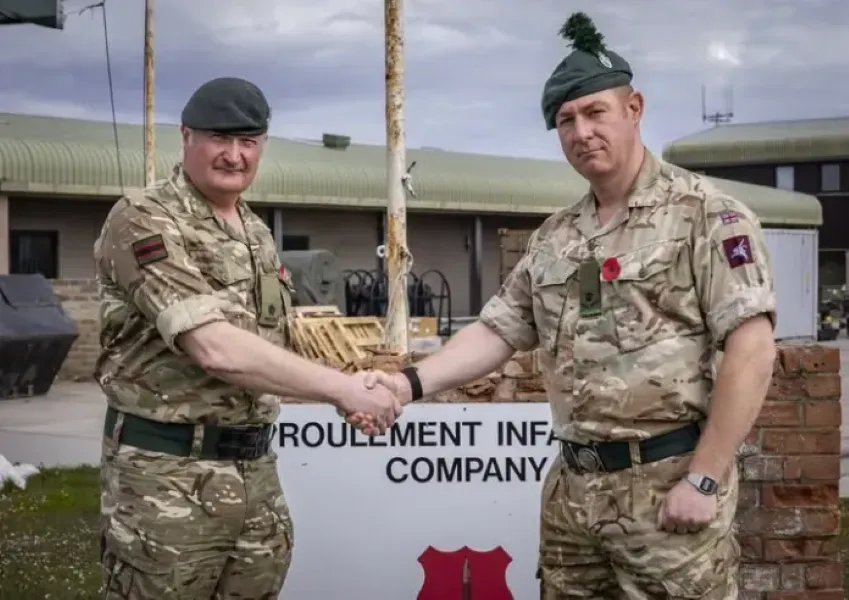 Tropas militares britanicas Malvinas