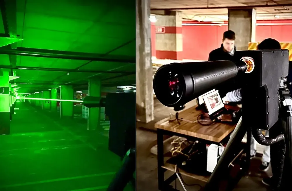 Laser anti drones