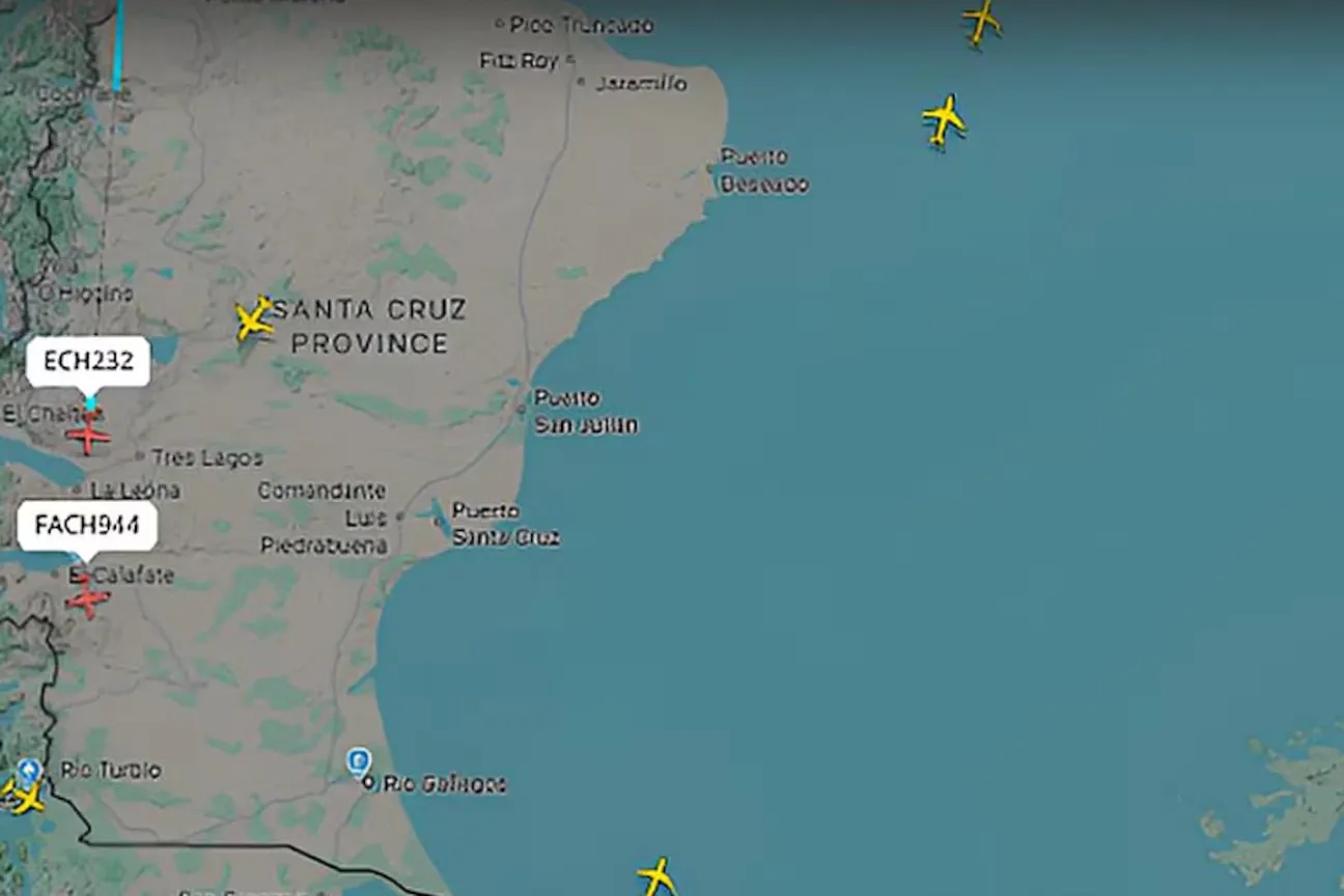 Vuelos armada chilena en ARG