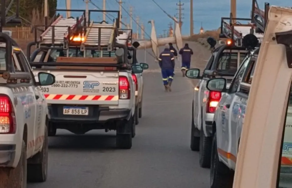 Apagón en Río Gallegos. choque{