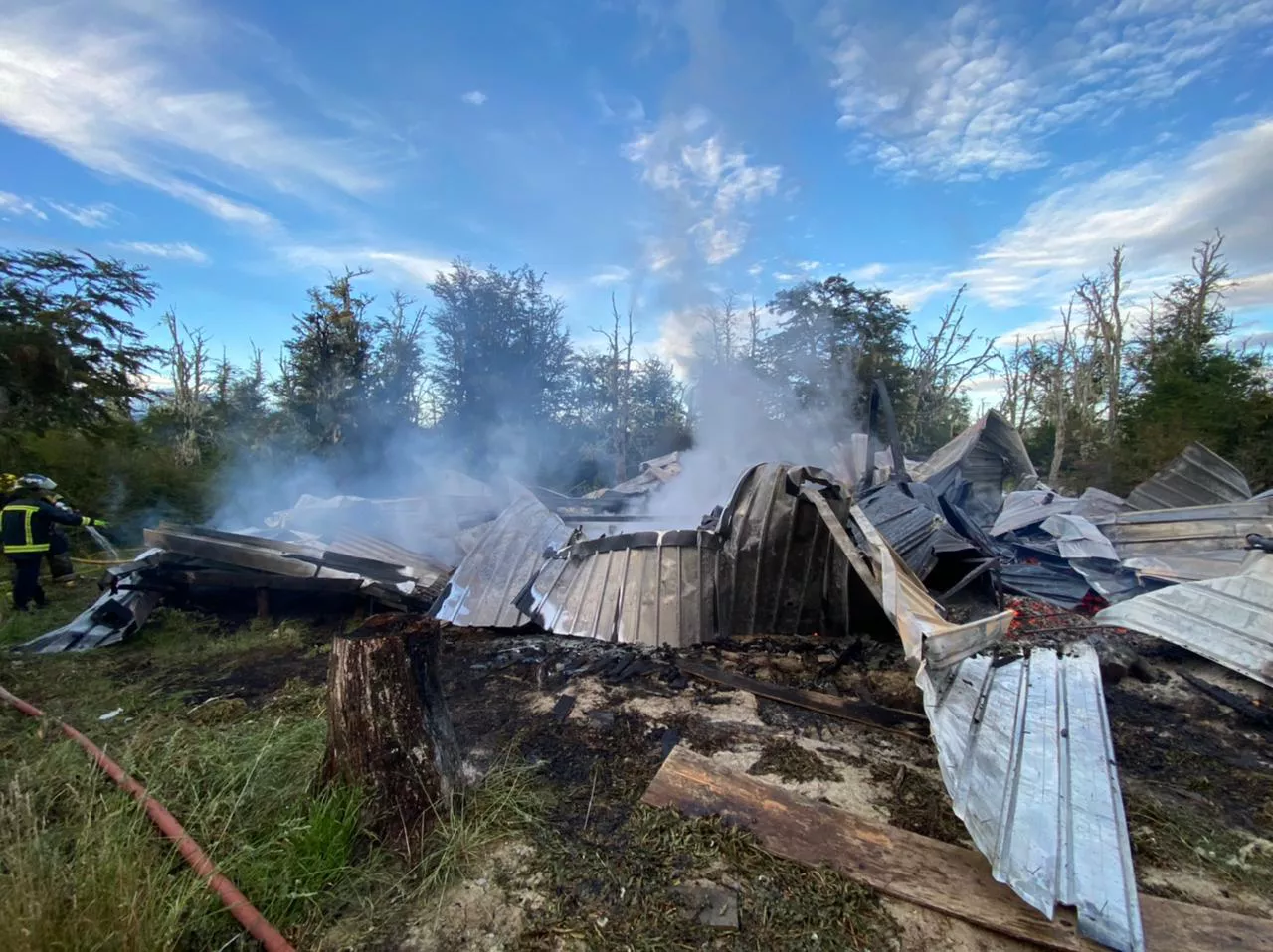 Incendio La Rinconada