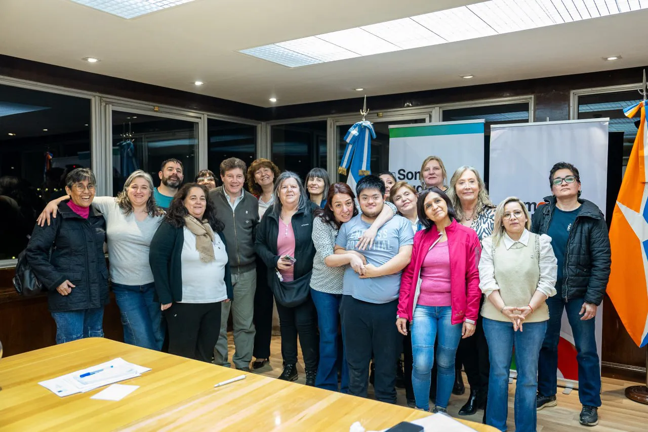 Melella con personas con discapacidad