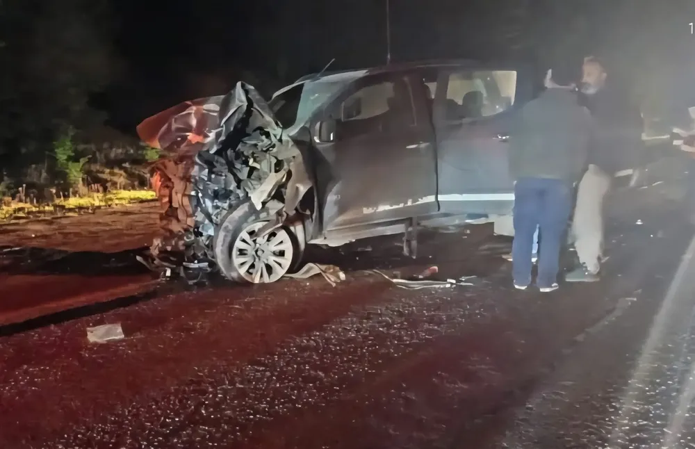 Choque frontal y fallecimiento-Ruta N°3 Rancho Hambre