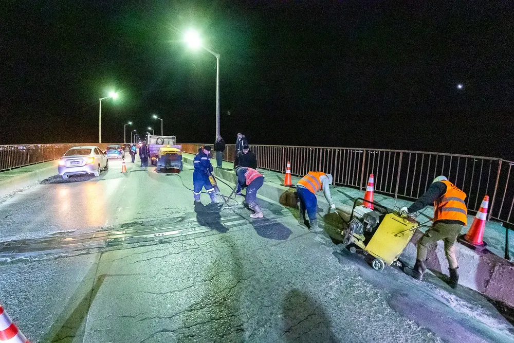 Remediación vial puente Gral. Mosconi