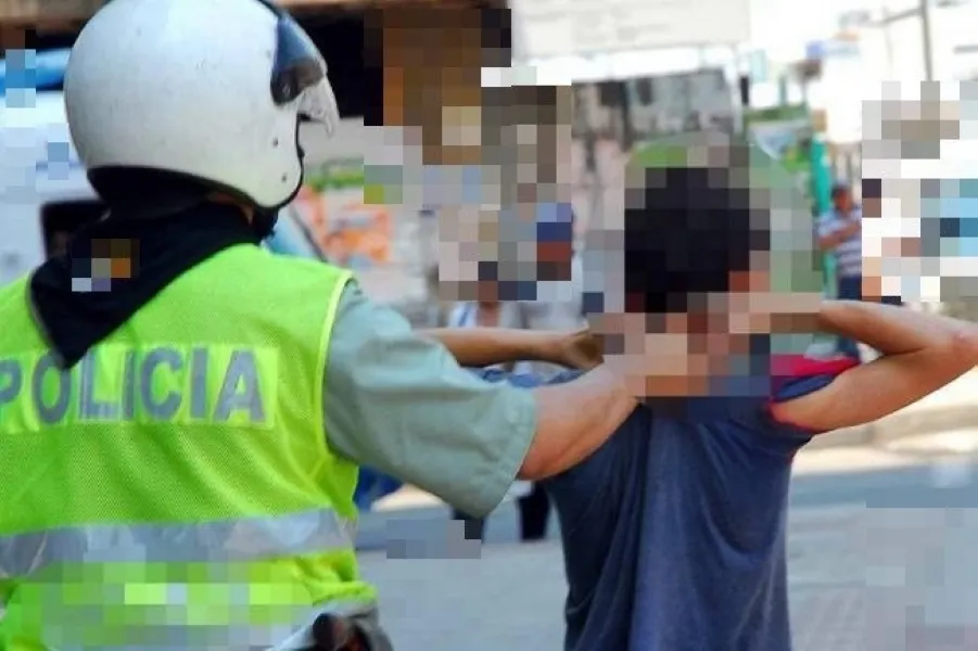 Menor detenido
