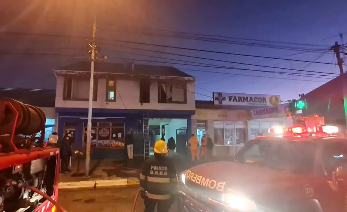 Incendio Departamento Perito Moreno