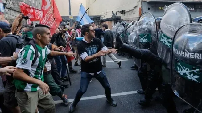 Marcha Jubilados Hinchas