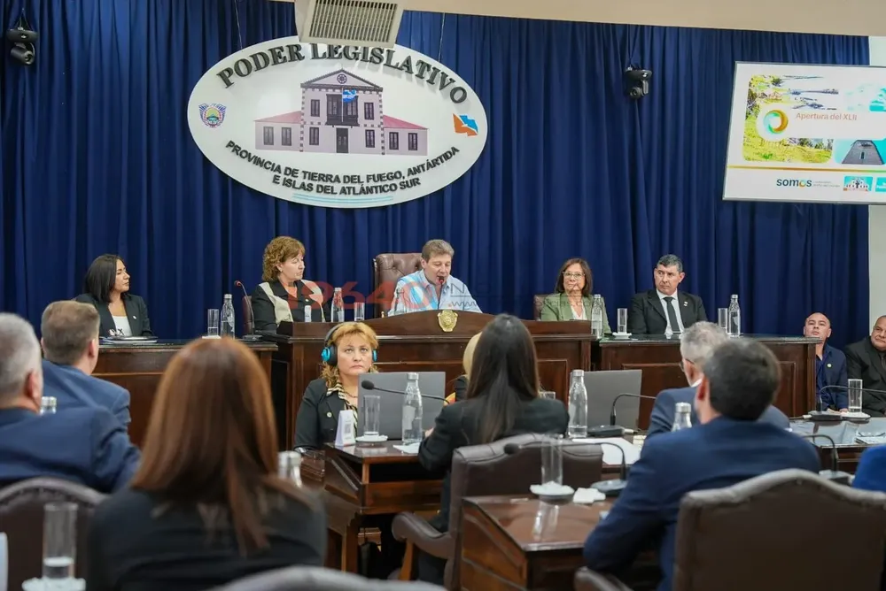 Gustavo Melella inicio del período legislativo