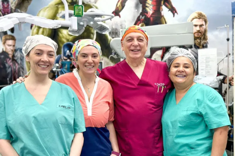 cirugía litotricia renal bilateral endoscópica láser