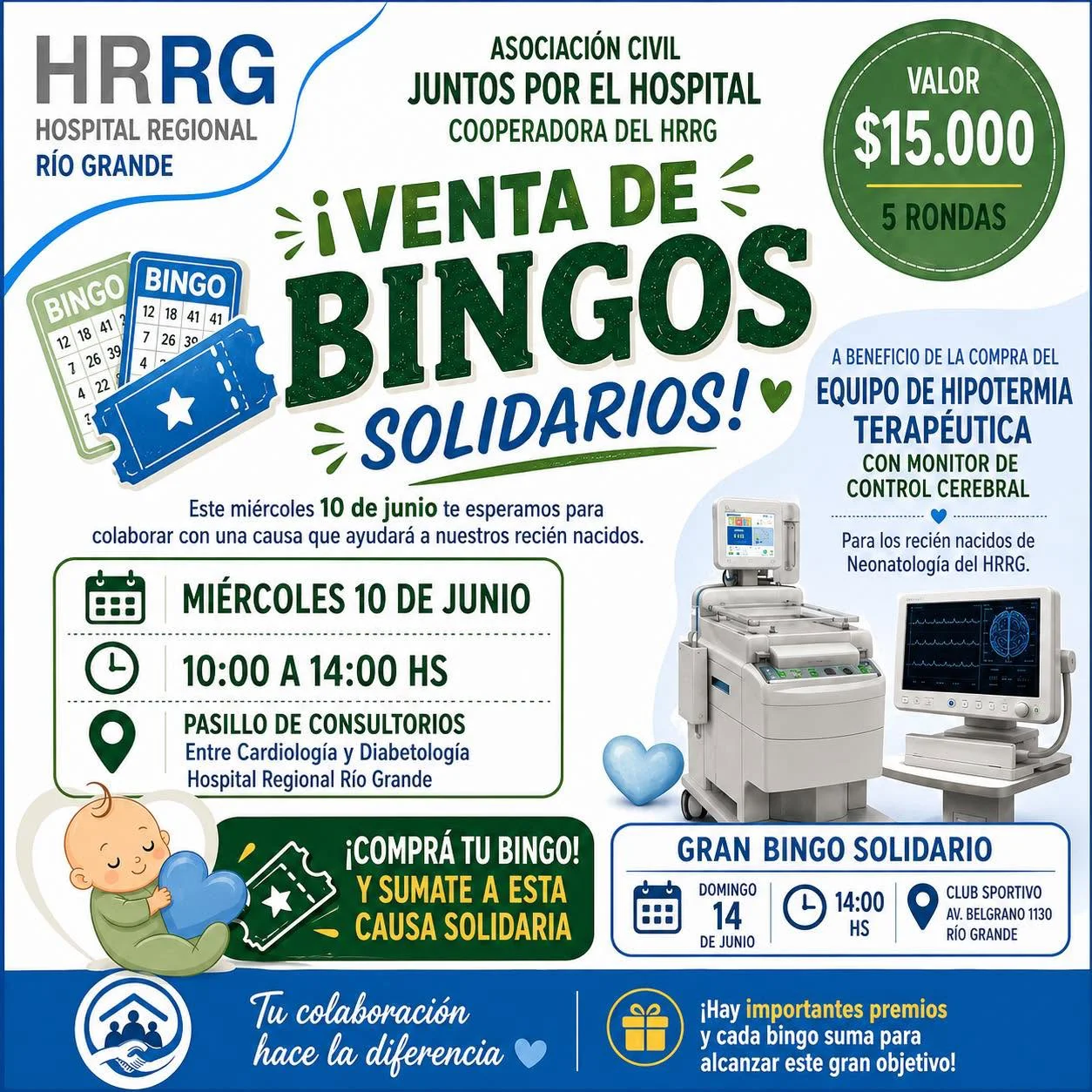 BINGO SOLIDARIO HRRG