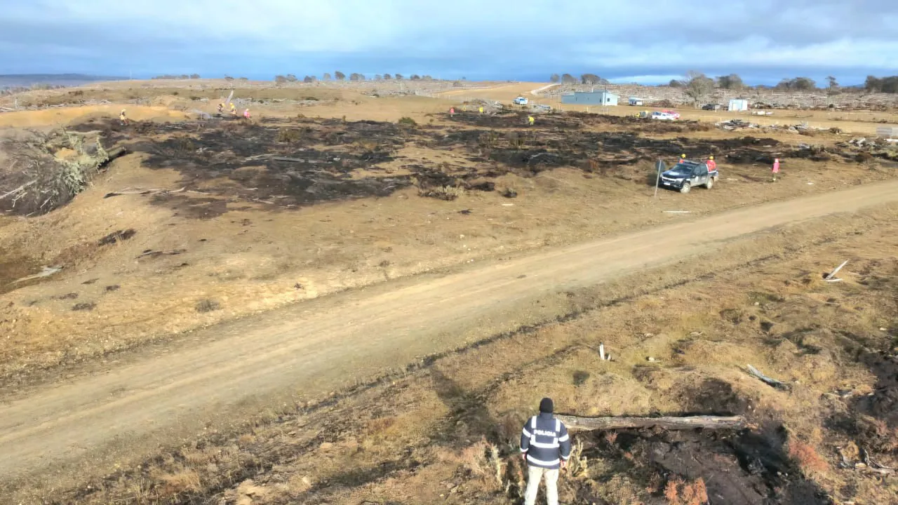Incendio Estancia La Fueguina