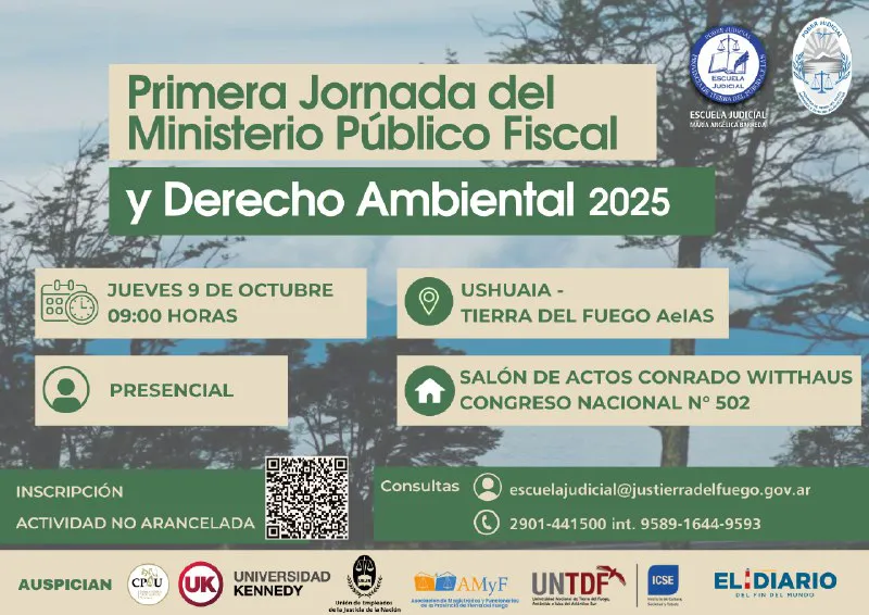 Jornada del Ministerio Público Fiscal y Derecho Ambiental 2025. JUD
