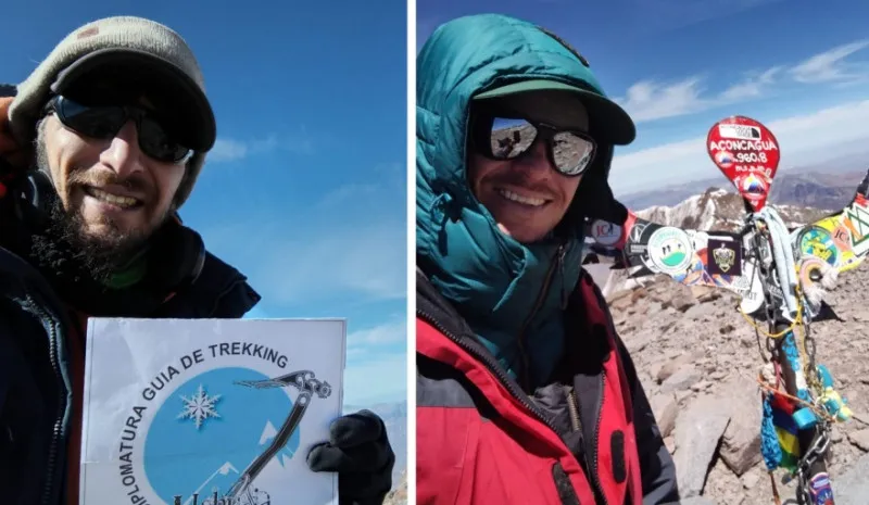 Alumnos de trekking UTN Aconcagua