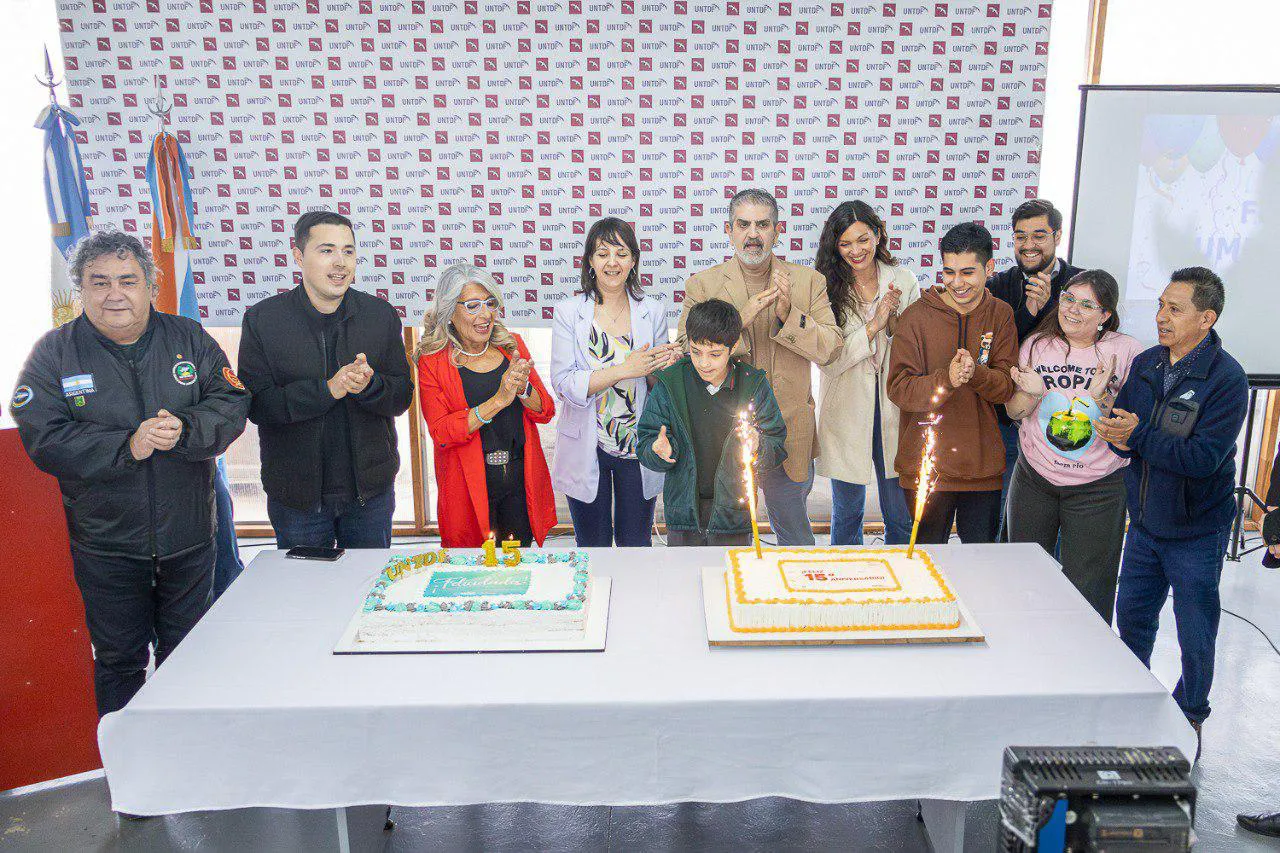 15° aniversario de la UNTDF- mUNICIPIO DE RG