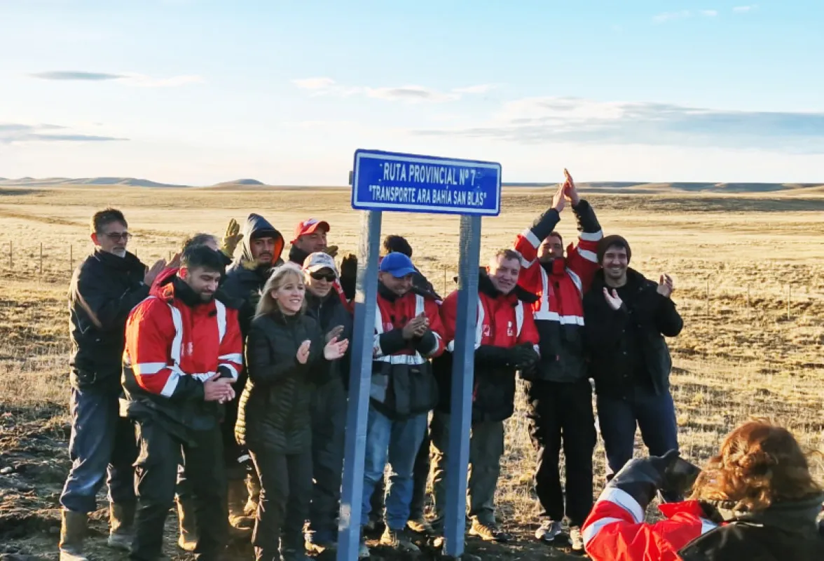 Reinauguración de la Ruta 7